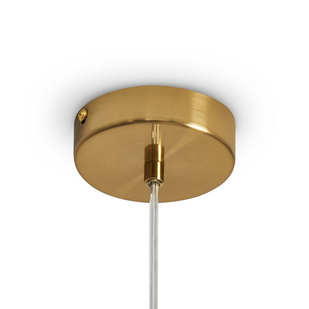 Подвесной светильник 34-216 см, 1*E27*60W Freya insley FR5533PL-01BS, Латунь