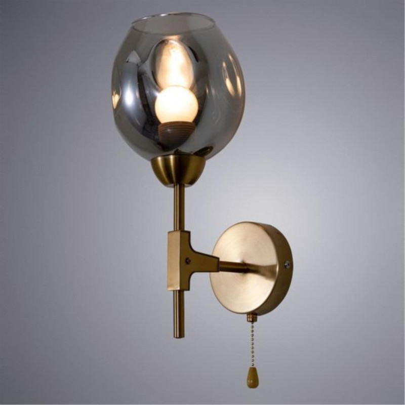 Настенное бра Arte Lamp Yuka A7759AP-1PB, полированная медь