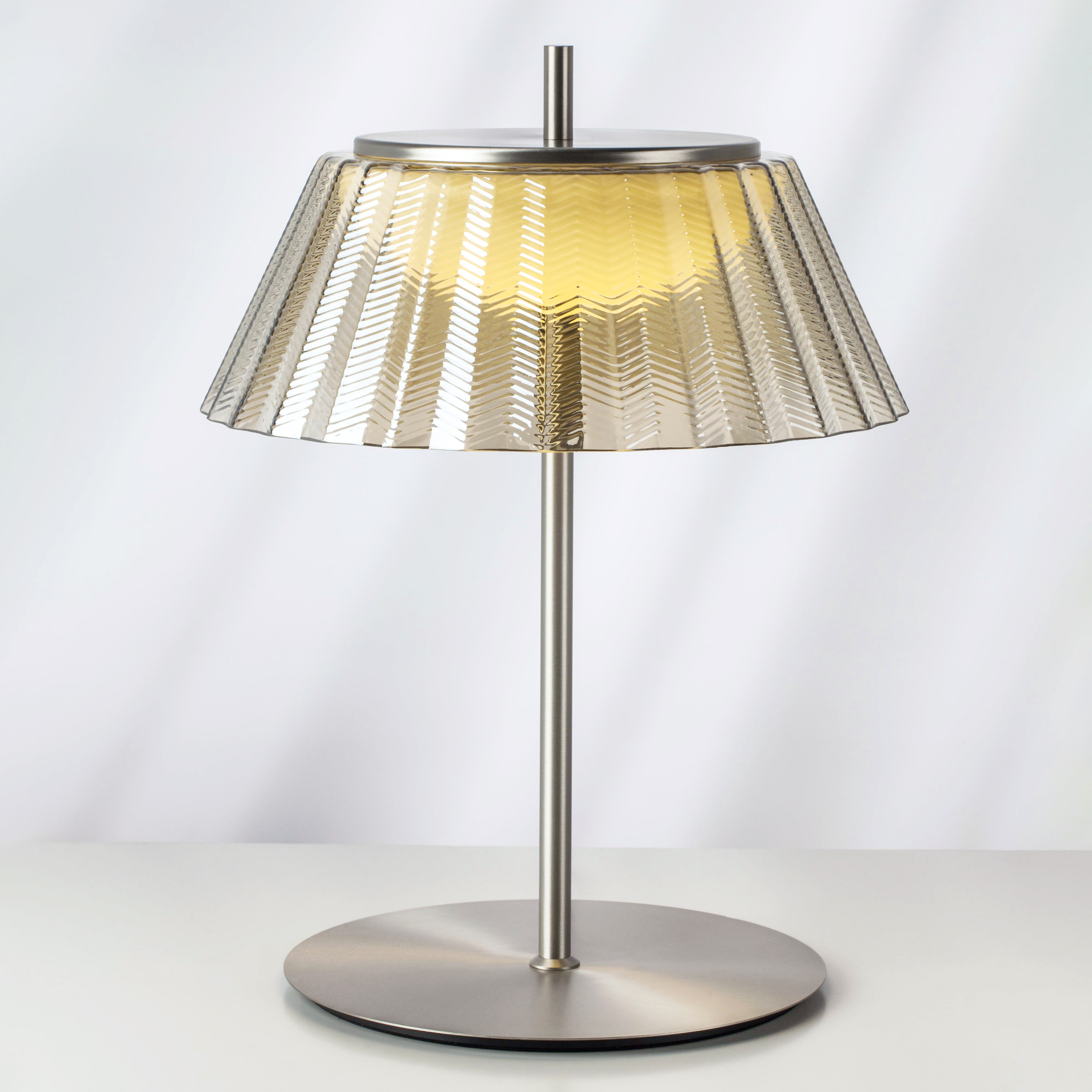 Настольная лампа 38*50 см, 12W, 3000K, Lightstar Napoli 794913, Кофейный