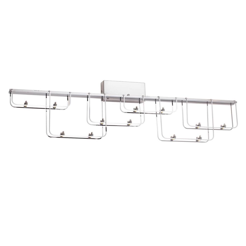 Настенный светильник 85**-21,5 см, 24*LED*12W, 3000K, Odeon Light ZAHA 7059/12WL, хром