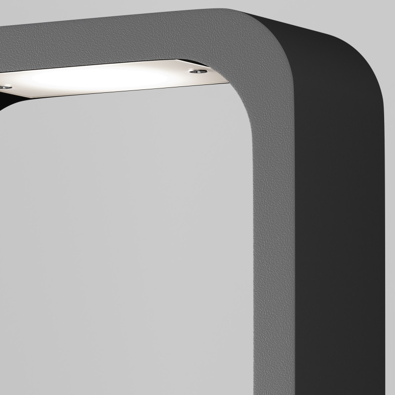 Садово-парковый светильник 4*12*65 см, LED, 7W, 3000К, Maytoni TRACK O461FL-L7GF3K1 серый