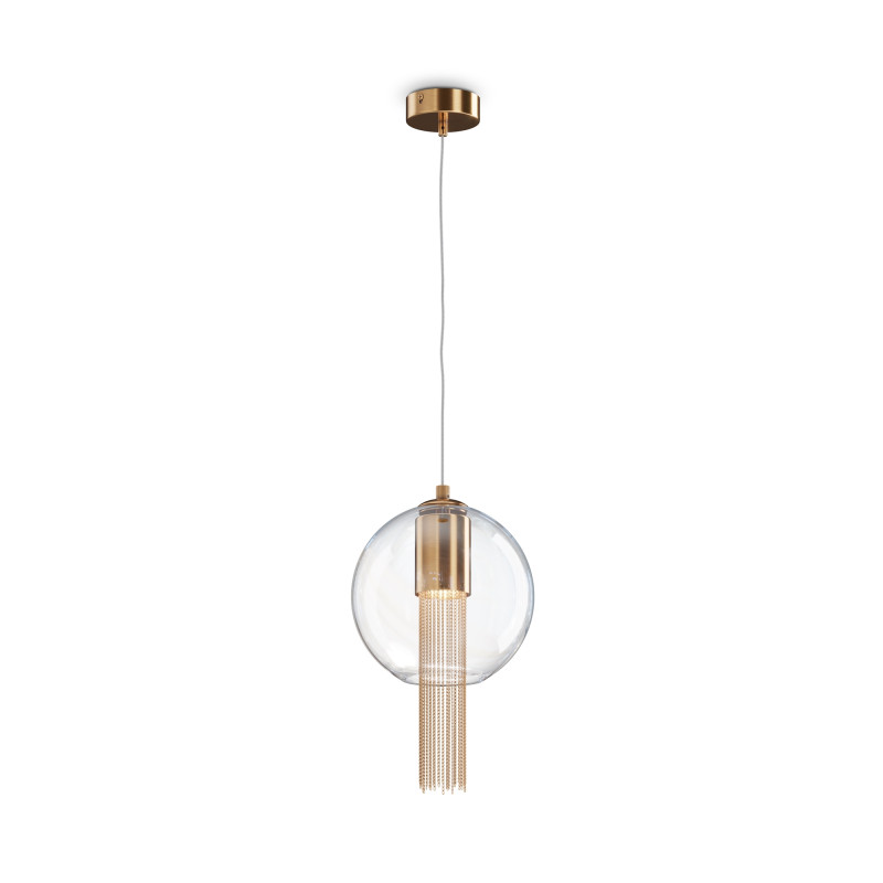 Светильник 20 см, Maytoni Flusso P095PL-01BZ, бронза