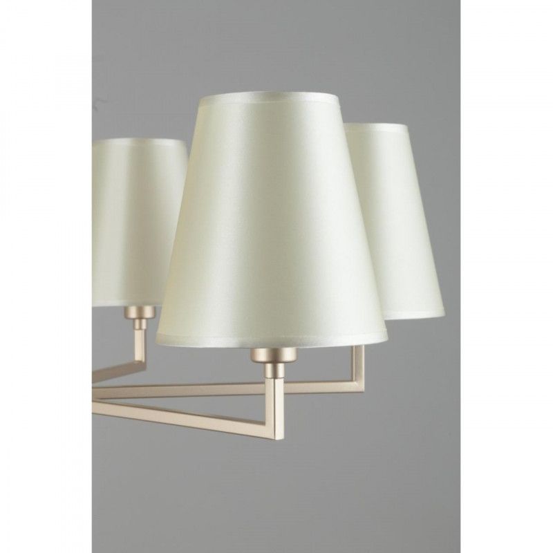 Подвесная люстра 65*62-80 см, 6*E14, 40W, Omnilux Omnilux 722 OML-72203-06, золотой