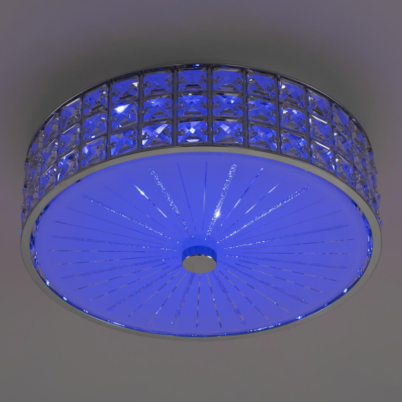 Светильник 31 см, 48W, 3000-5500K, Citilux CL32413G1, хром