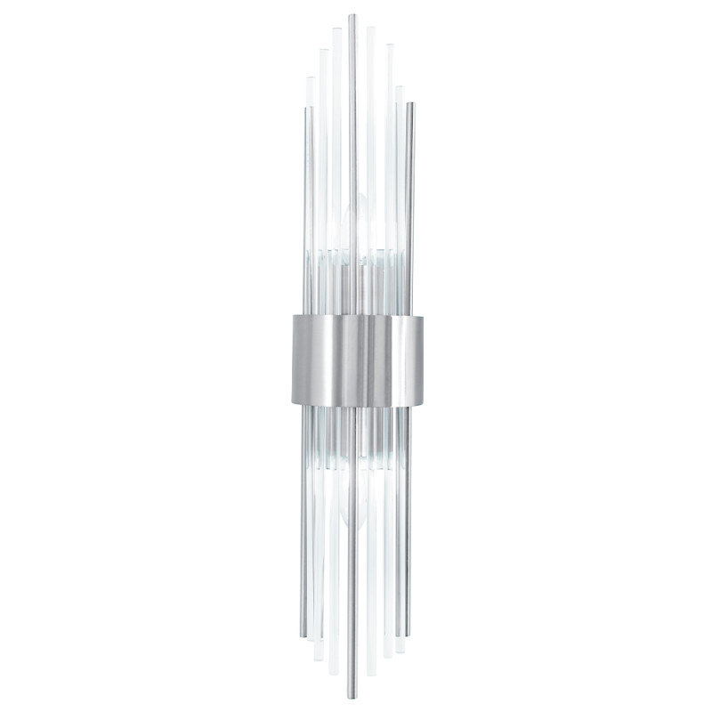 Бра 60 см, Crystal Lux ATENTO AP2 CHROME/TRANSPARENTE, хром