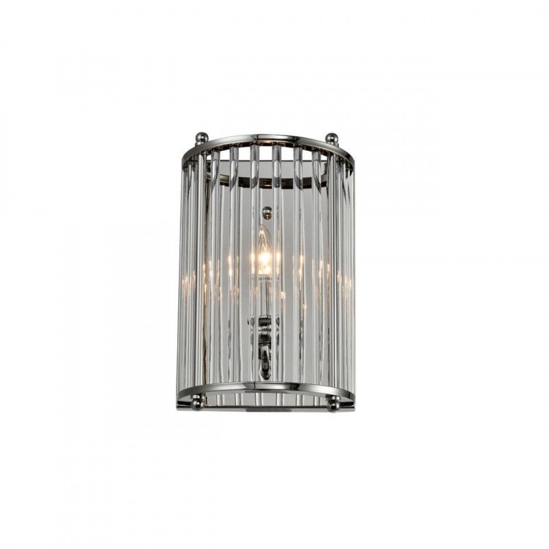 Бра 14*22*35 см, 1*E14, 40W, Aployt JOANNA APL.726.01.01, хром