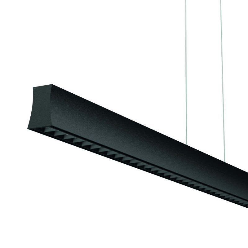 Подвесной светильник 120,05*4,73*210 см, LED *  38W, 3000К Mantra Hanok 7544, черный