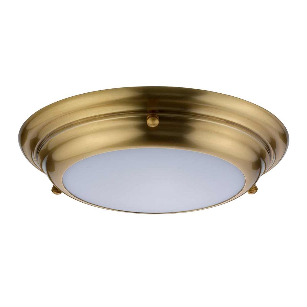 Потолочный светильник для ванных комнат Elstead Lighting, Арт. WELLAND-F-S-AB