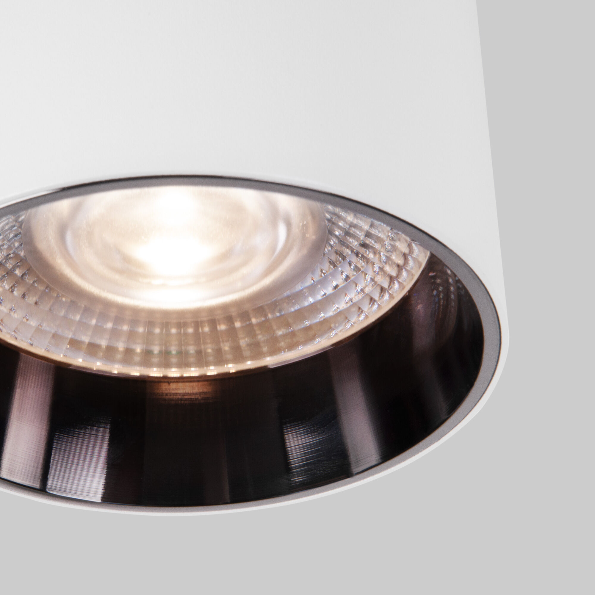 Светильник LED 10W, 4200 К, 8,4*8,4*8,4 см, белый/черный, Elektrostandard Orson 25034/LED