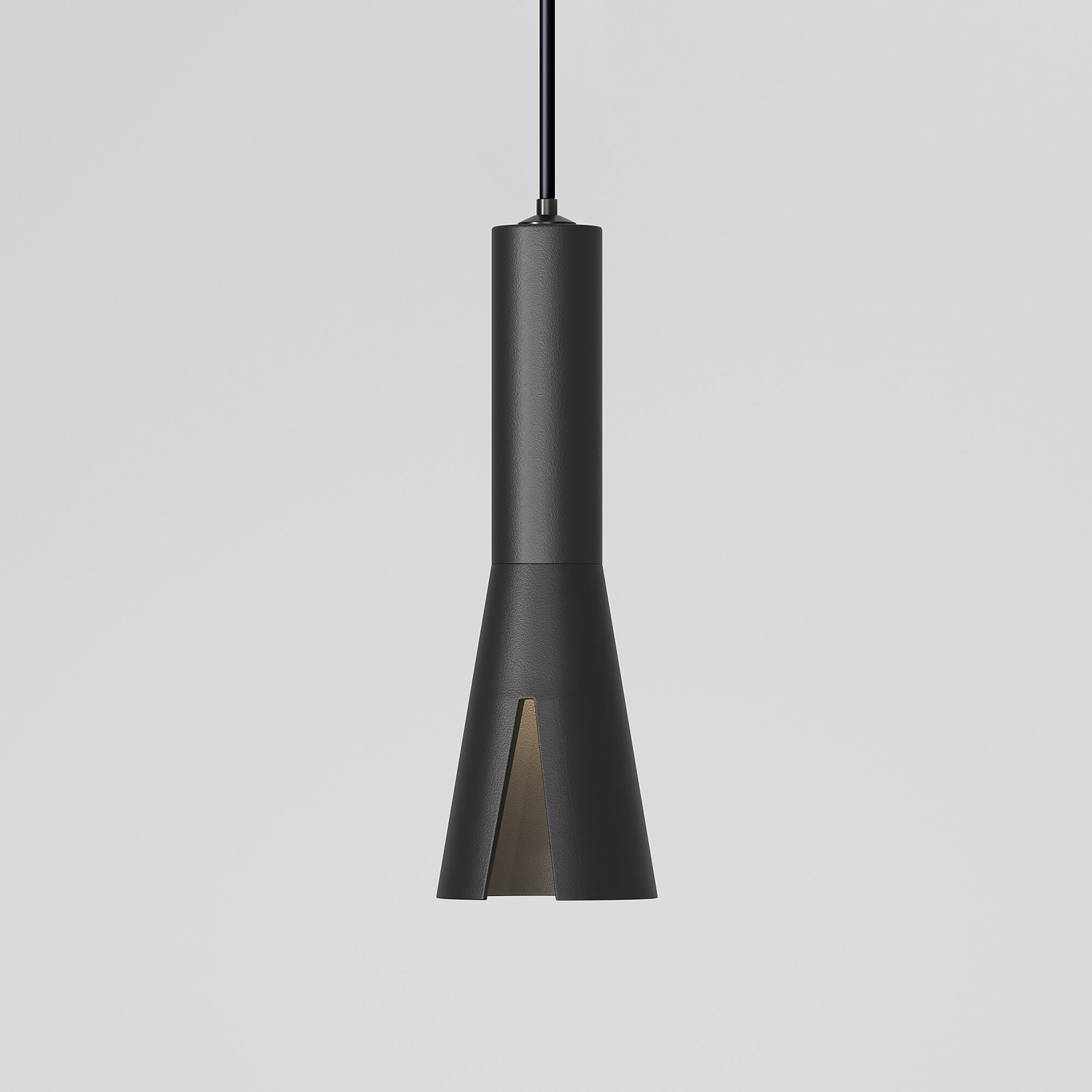 Подвесной акцентный светильник 4*4*142 см, 5W 4000K Elektrostandard Pino 50311 LED черный