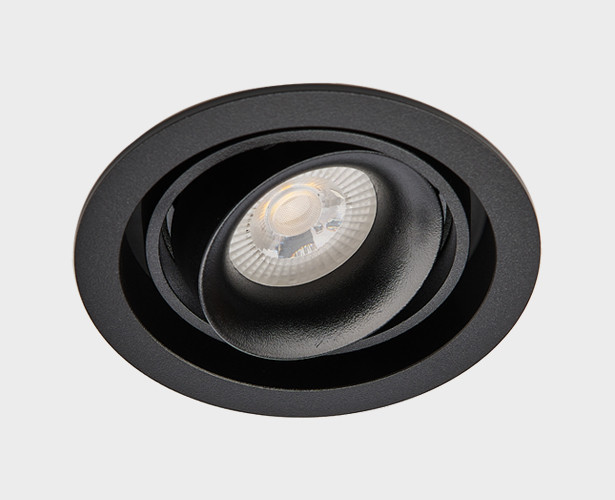 Встраиваемый светильник 11*8 см, ITALLINE  DE-313 black