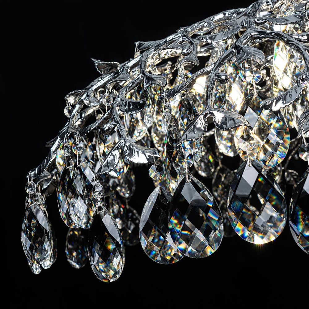 Подвесная люстра 80 см, MODELUX ML.8065.10 CR, хром