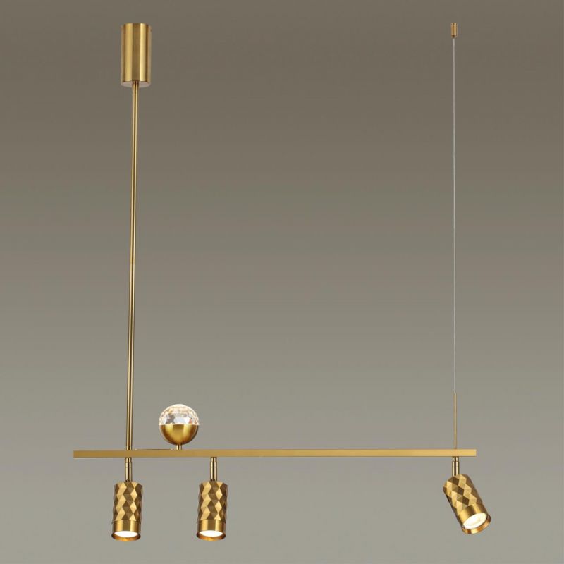 Светодиодный светильник 80 см, 36W, 3000K, Odeon Light AD ASTRUM 4353/36L, бронза