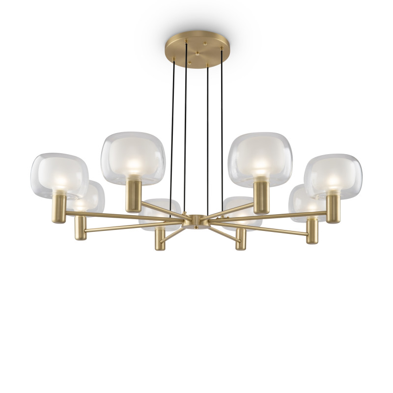 Светильник 112 см, Maytoni Vision MOD411PL-08G, золото
