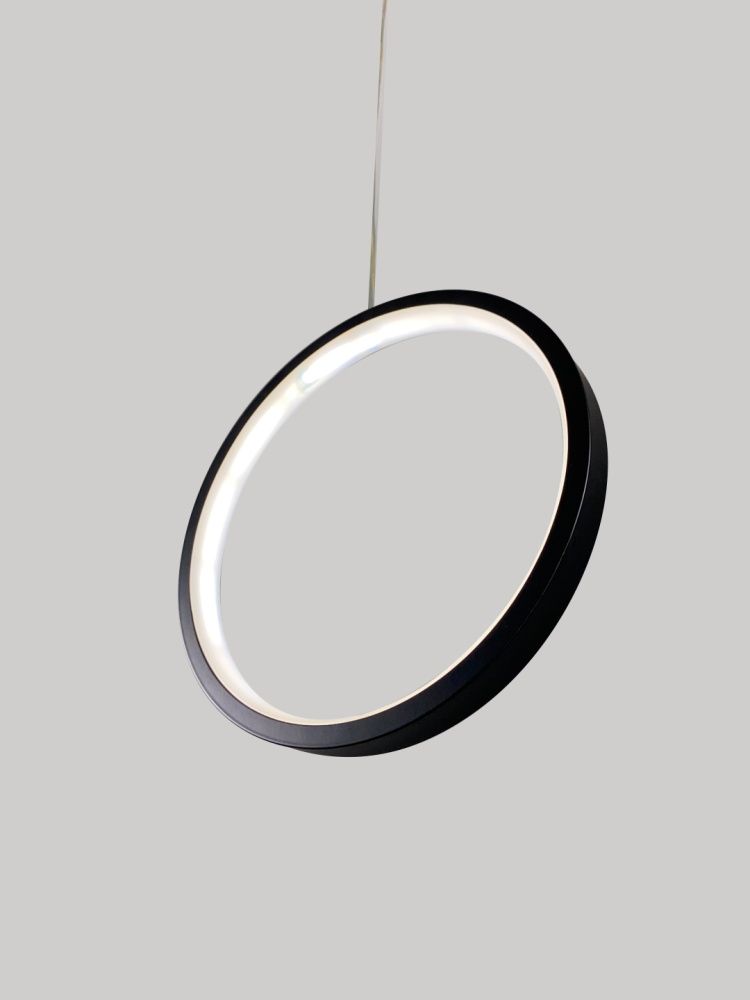 Подвесной светильник SPFD-43429 ЧЕРНЫЙ D220/H1300/LED/12W 3000-6500K RIIM
