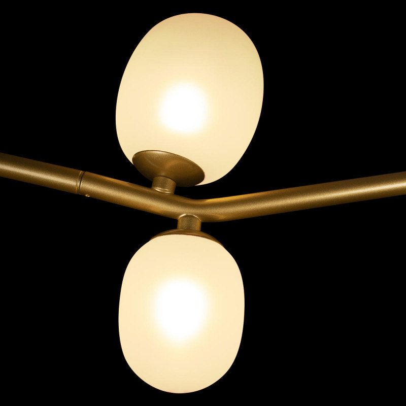 Подвесной светильник 150*53,5 см, 8*G9 Loft it Sakura 10212/8L Gold