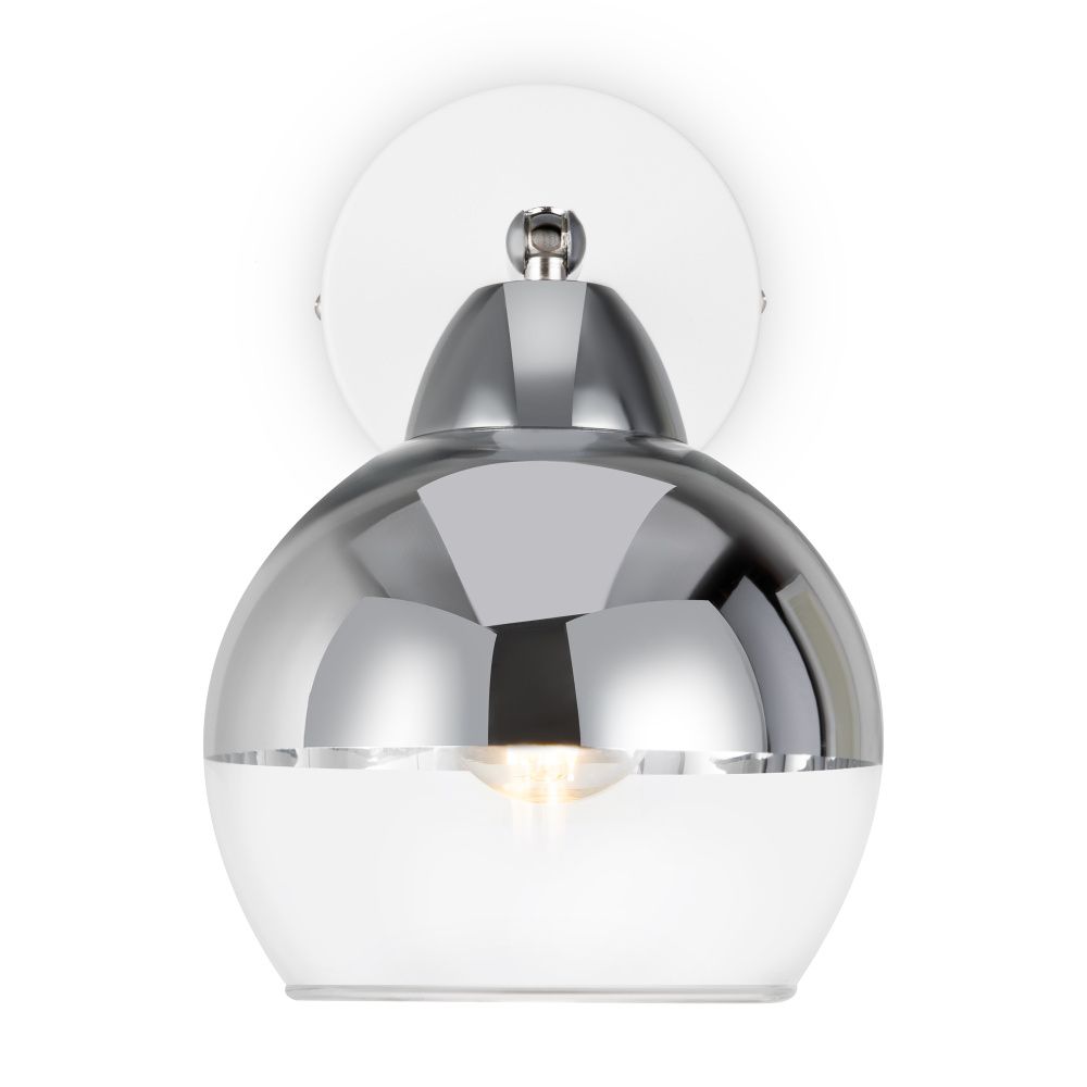 Бра 21*13*-20 см, 1*E27*60W, Freya Джаспер / Jasper FR5225WL-01W, Белый