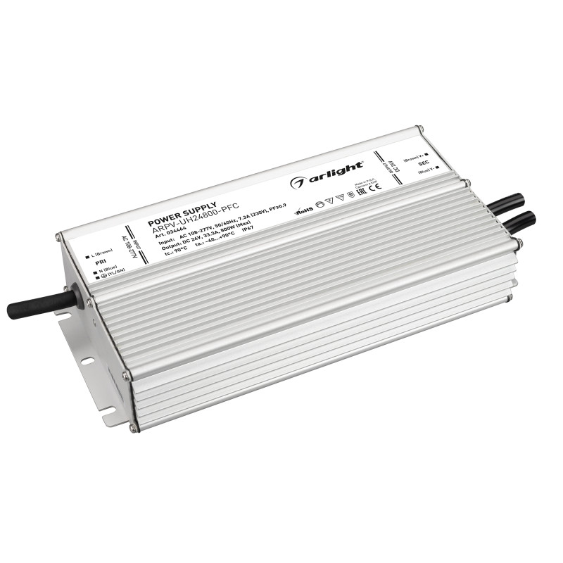 Блок питания Arlight 034464 26,2*12,5*4,9 см.