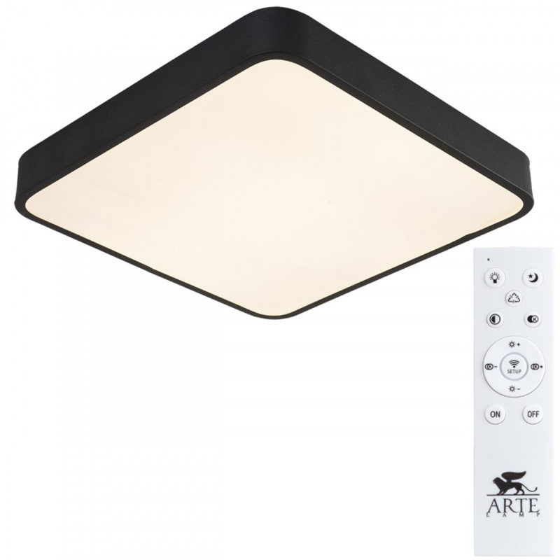 Светильник 40 см, 40W, 2700К Arte Lamp A2663PL-1BK, черный