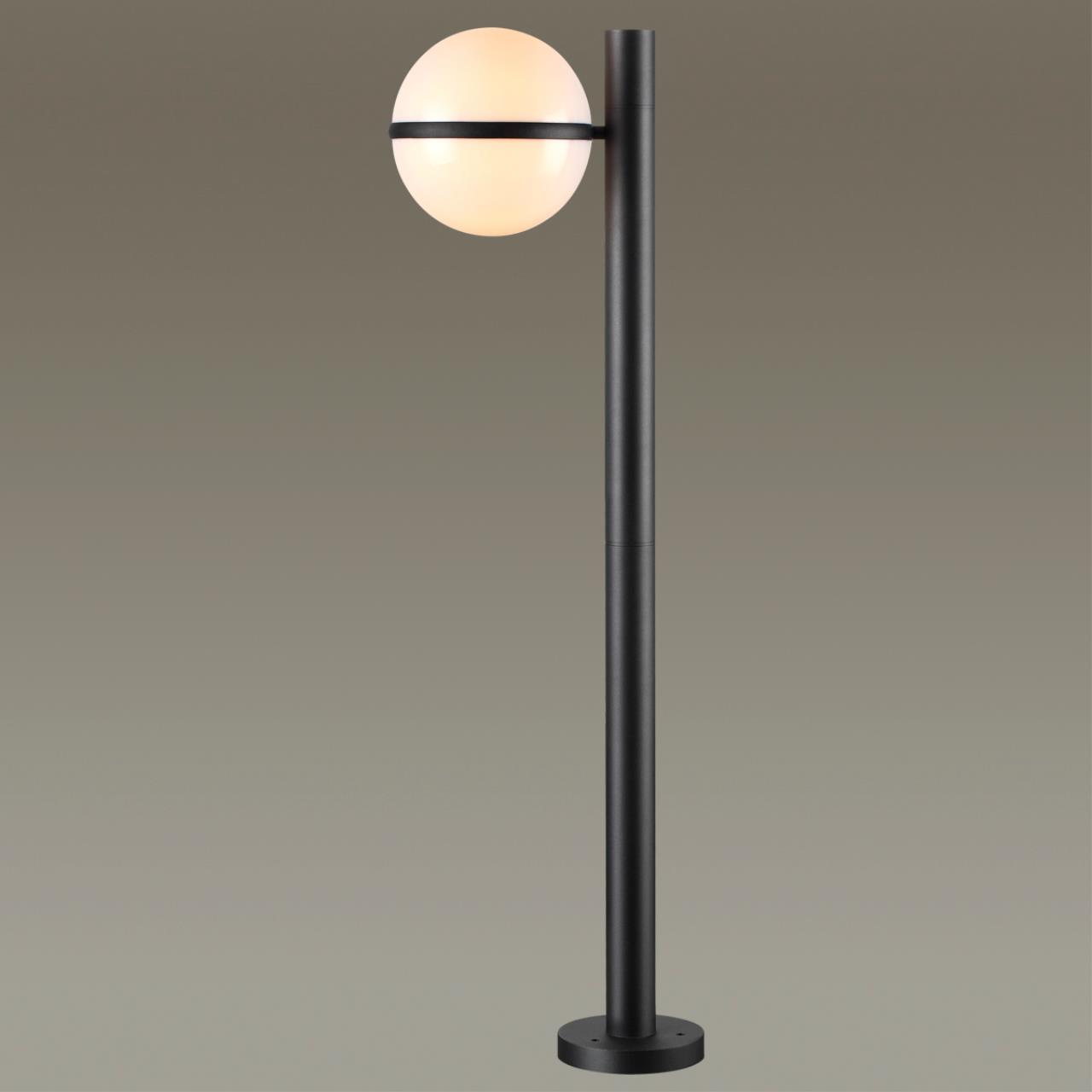 Уличный наземный светильник Odeon Light Lomeo 4832/1F, черный