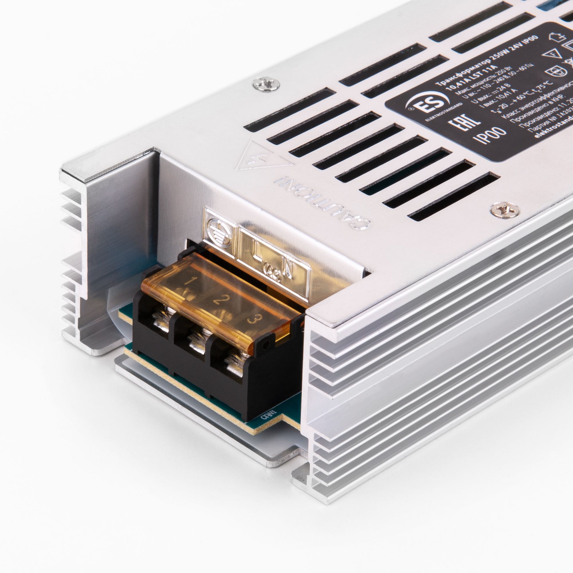 Трансформатор для светодиодной ленты 24V 250W Трансформатор 24V 250W Elektrostandard