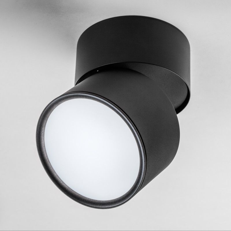 Спот *10*-11,2 см, *LED*12W, 3000/4000/6000K, Lightstar Acuto 215887, черный