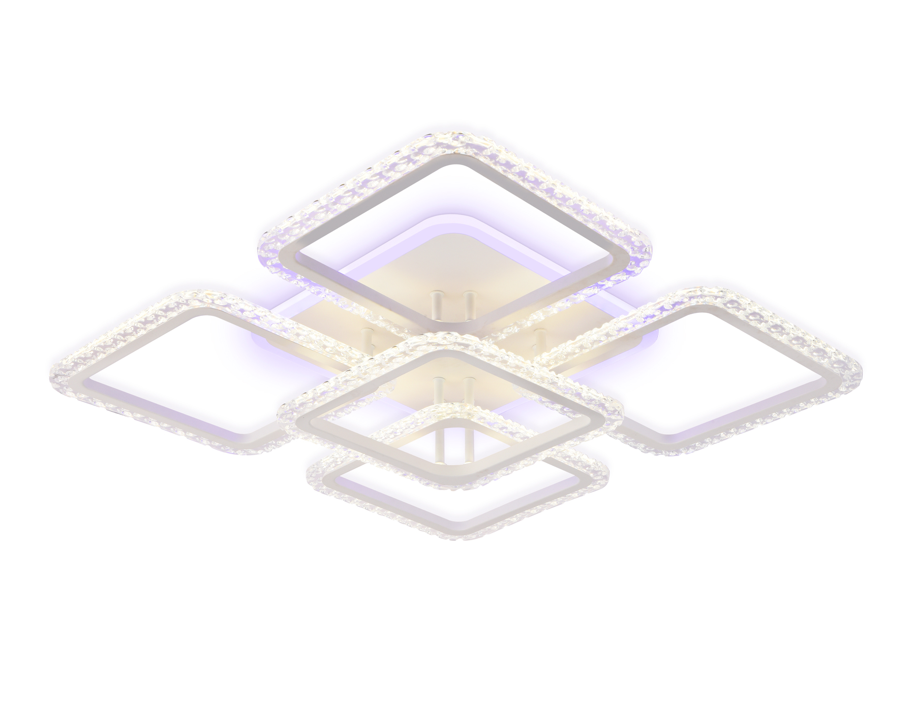 Светильник 73*73*13 см,  112W, 3000К, белый Ambrella Acrylica Original FA5301