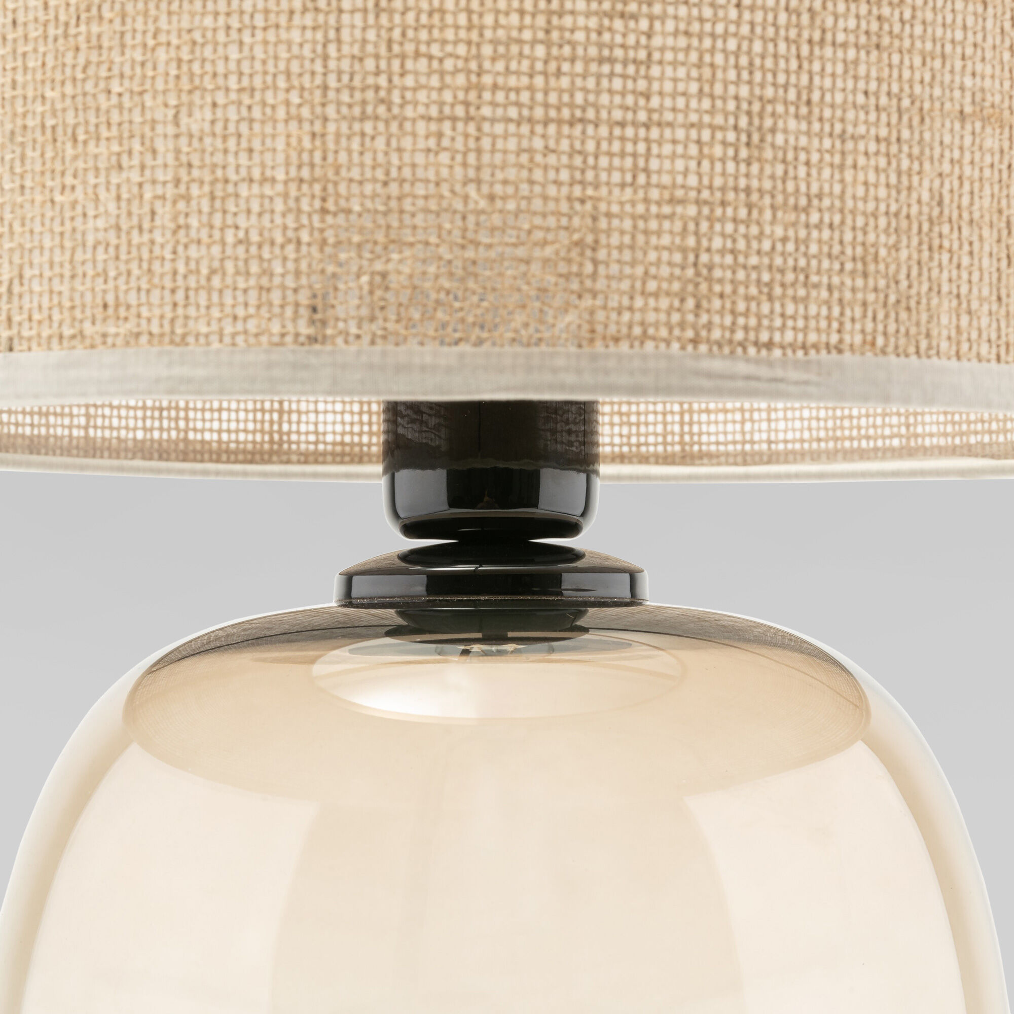 Настольная лампа 48 см, TK Lighting 5986 Melody, янтарный