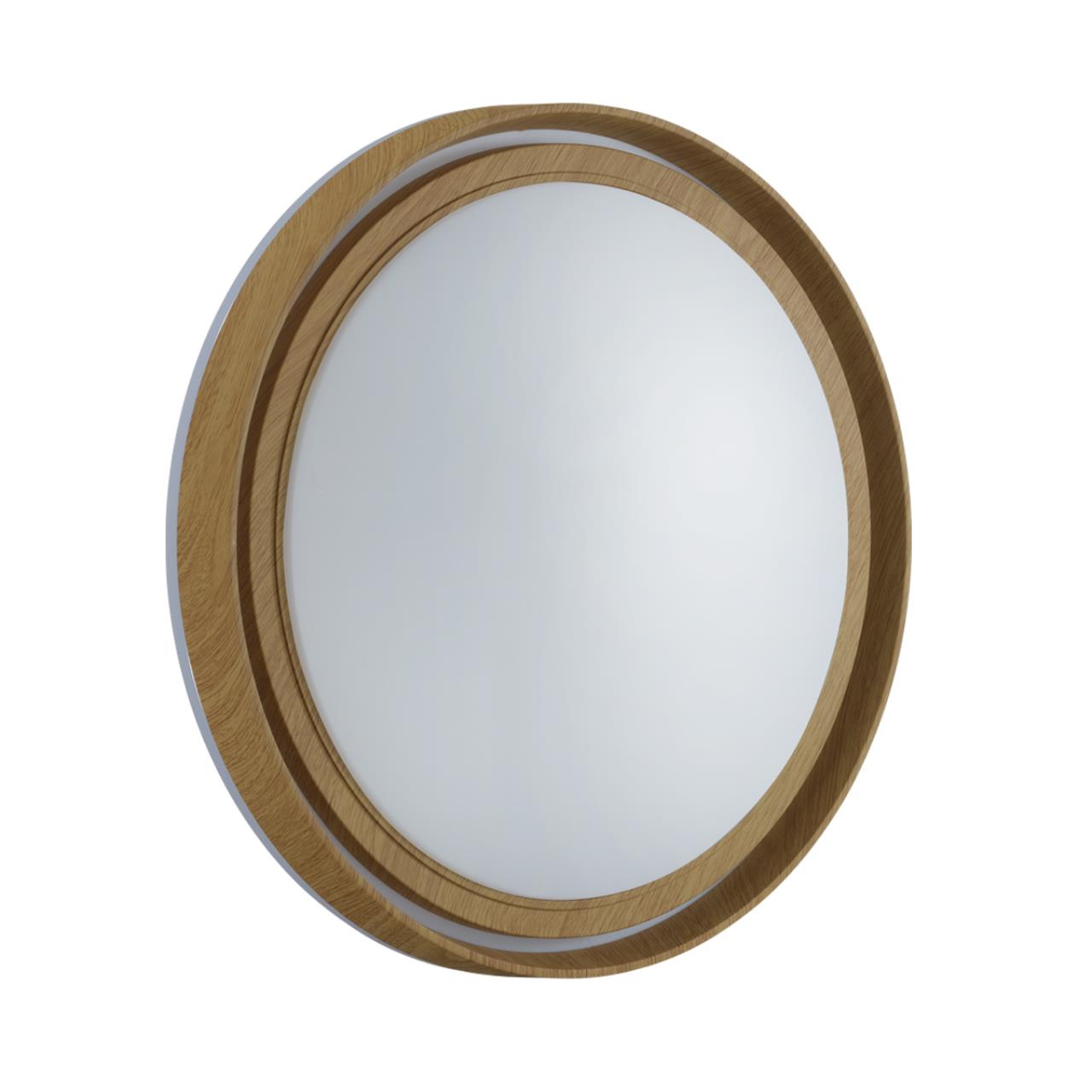 Cветильник 49*8,7 см, LED 70W, 3000-6000 К, IP43, белый/коричневый, пластик Sonex Rux Wood, 7640/EL