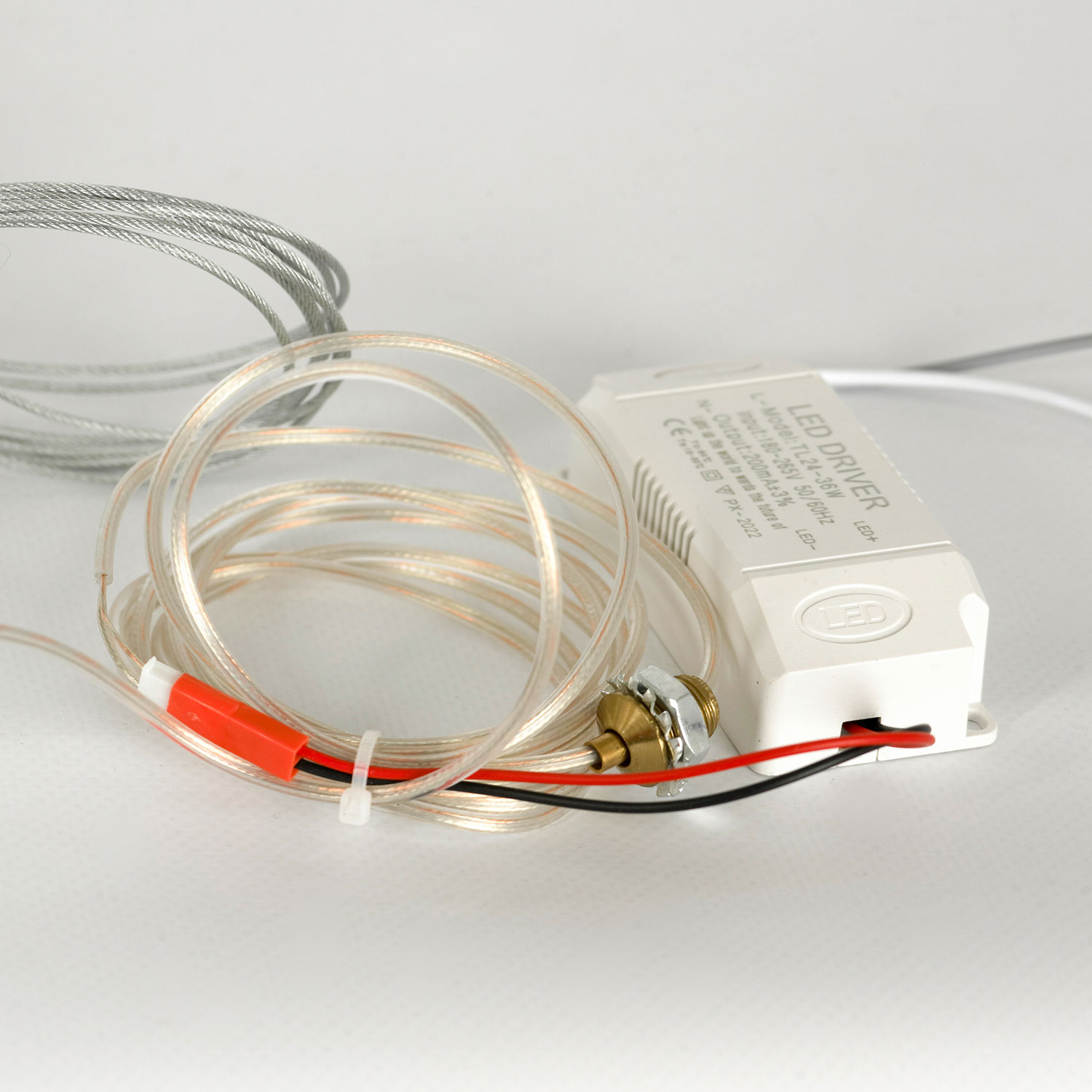 Люстра подвесная 60*40 см, 1*led*31W 3000K Lussole Kent LSP-7122 бронзовый