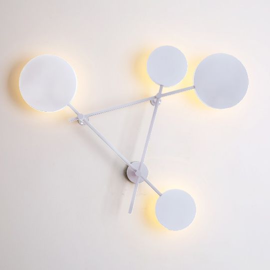 Бра Iride Bernhardt dots 140 cm White 100*100*140 см, 4*LED*12W, 3000, 4000, 6000K, ImperiumLoft DOTS-201, Белый