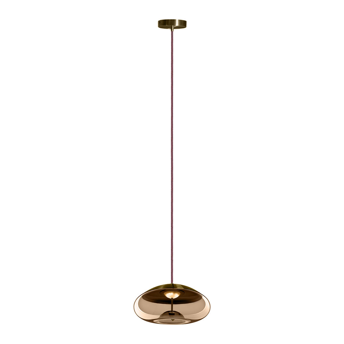 Подвесной светильник 20*13 см, 1*LED*5W LOFT IT Knot 8135-D mini латунь