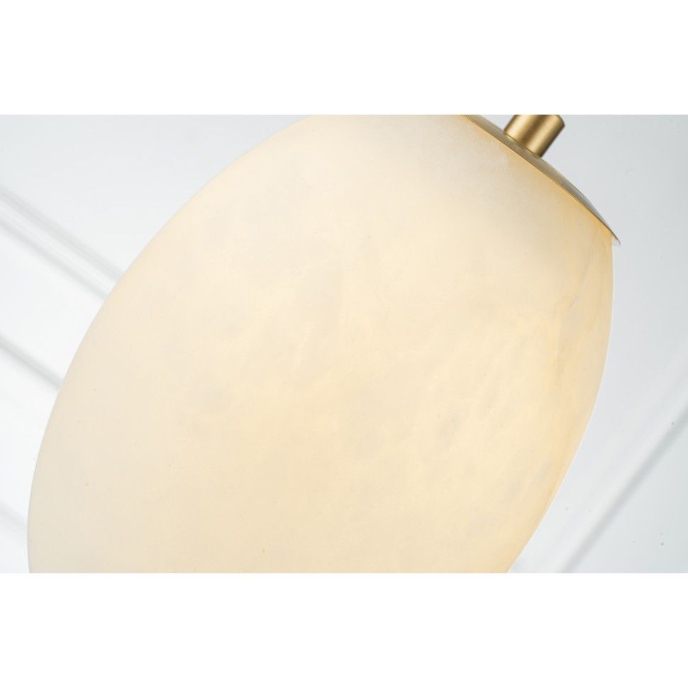 Подвесной светильник 12-120 см, 1*G9*40W, Belfast Ravenhill 3271B BR MB, Латунь