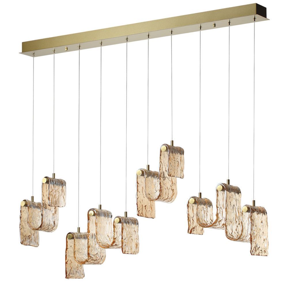 Светильник 125 см, 52W, 4000K, ODEON LIGHT 5105/52L, золото