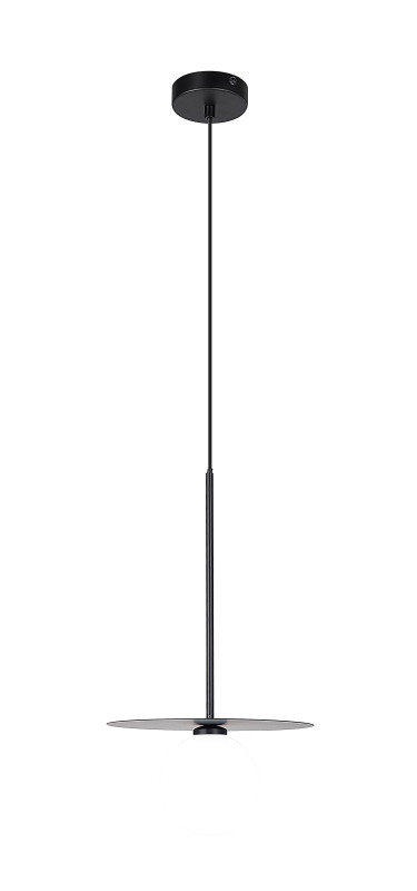 Подвесной светильник 25*25 см, G9 30 W, Moderli Scrumbel V6045-1P Черный
