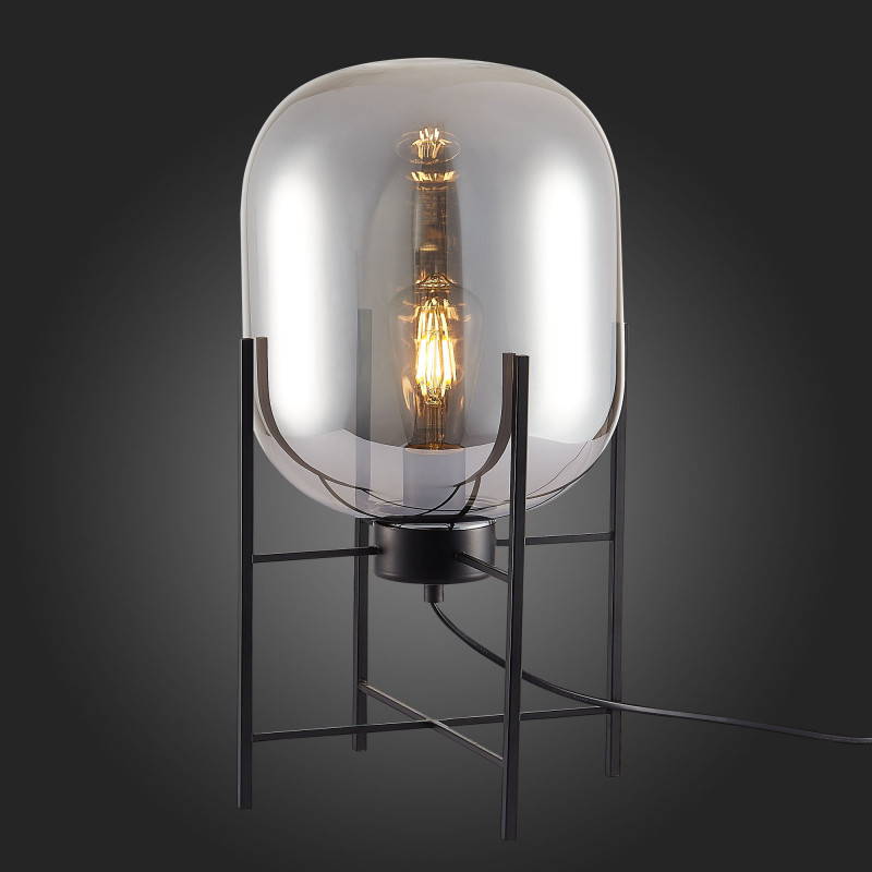 Настольная лампа 1*E27*40W, St Luce Burasca SL1050.704.01, черный
