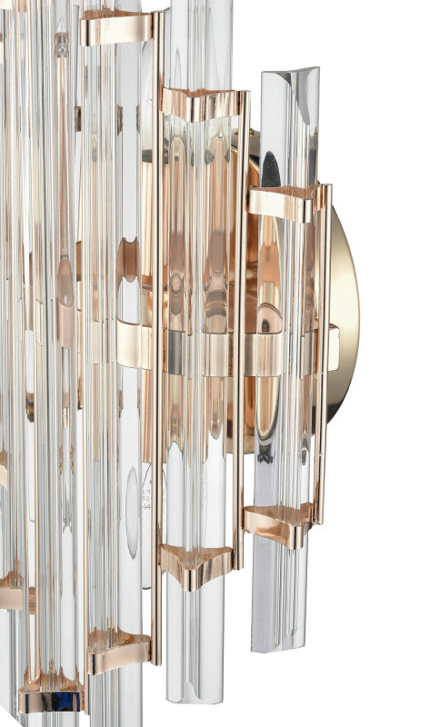 Бра 15*23*50 см, 2*E14 золото Vele Luce Clarinetto VL3314W22