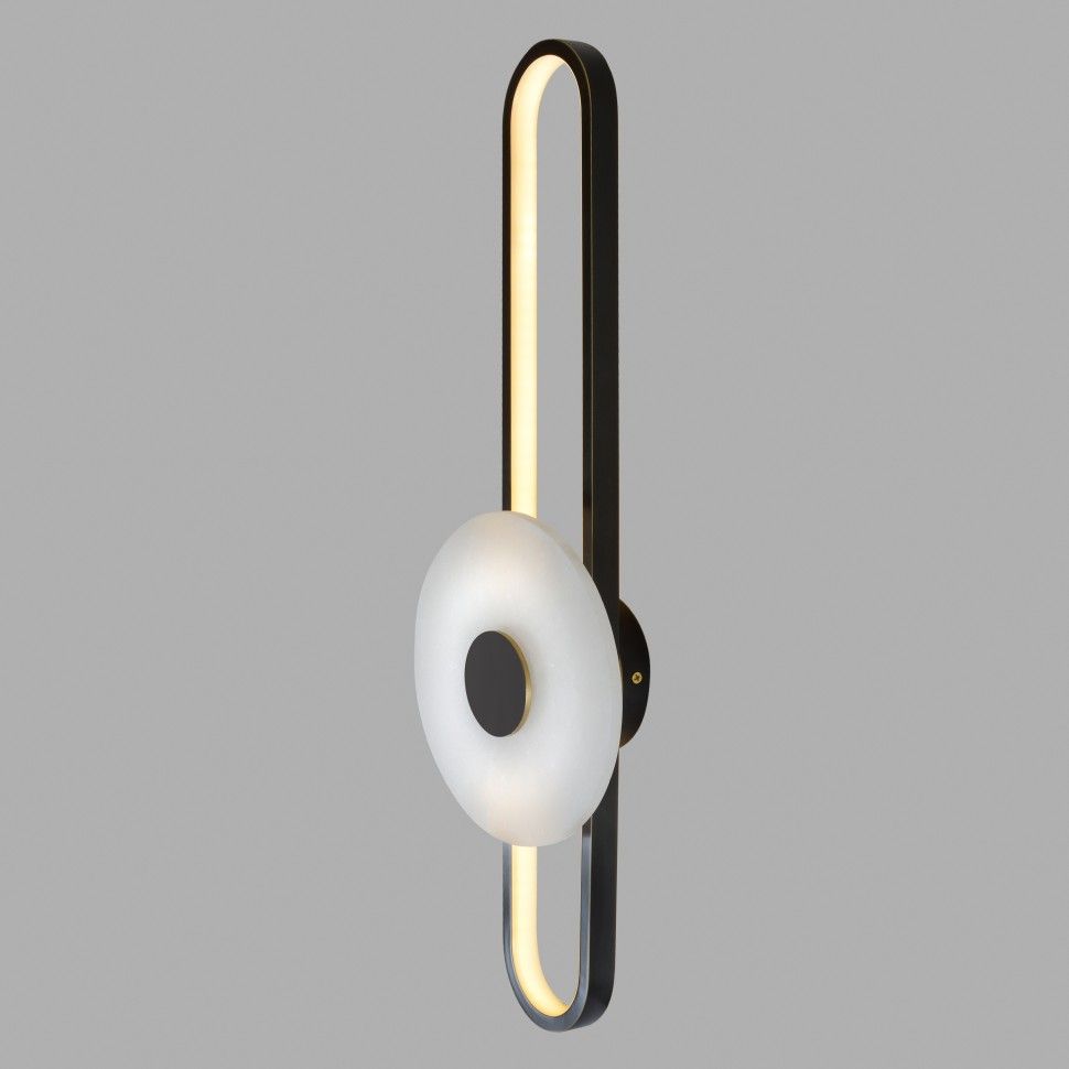 Бра 20-60 см, 1*LED*28W, K, Belfast Ravenhill 2276 28W 60 BL MB, Черный