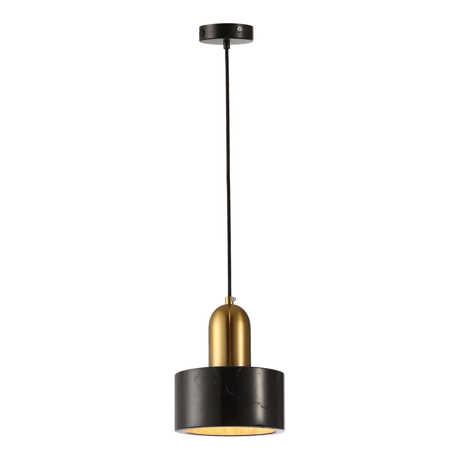Подвесной светильник Lussole LSP-8698, 25*20 см, матовое золото