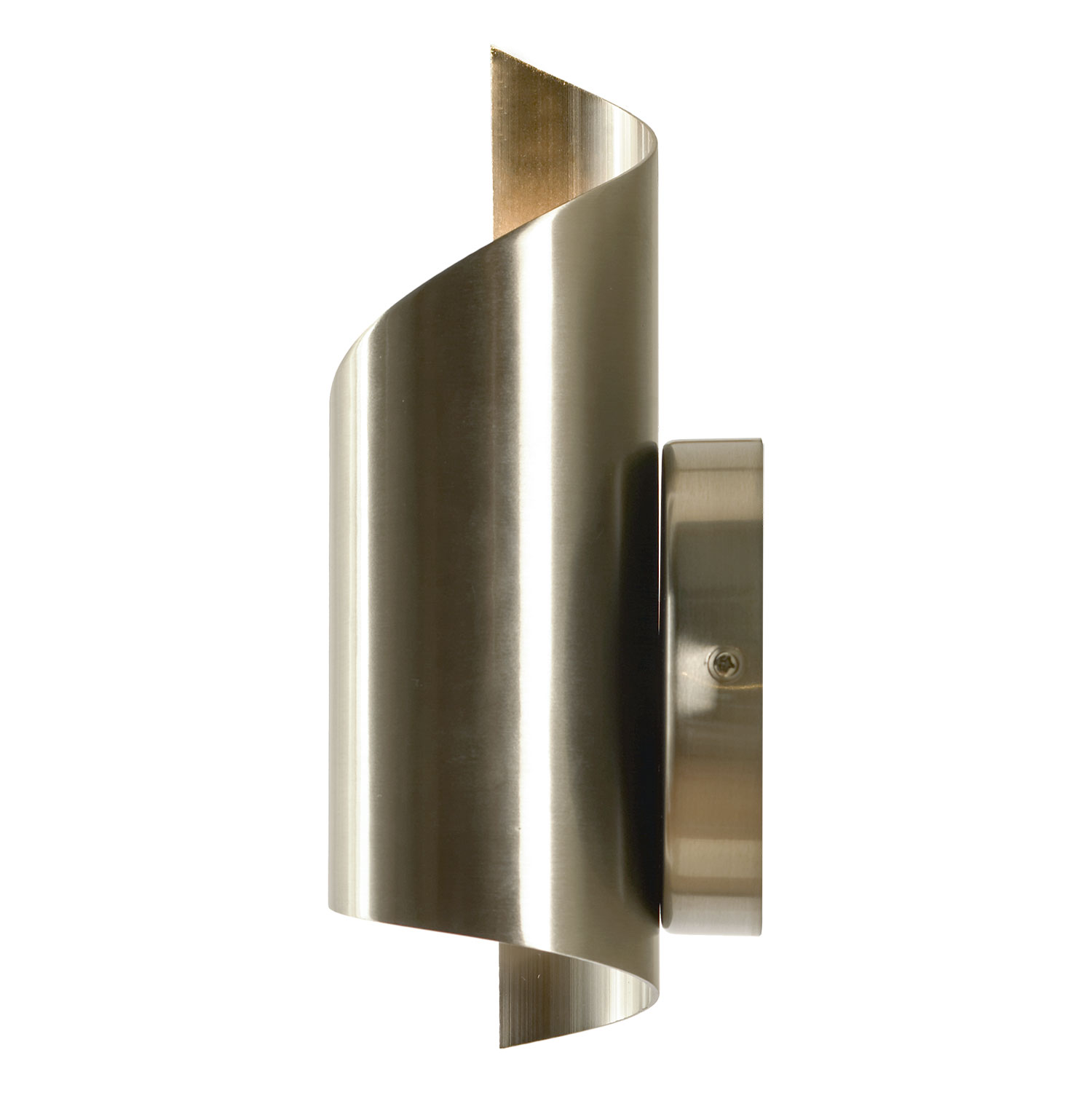 Бра настенное 12 см, Lussole FONTANA LSP-8807 матовый никель