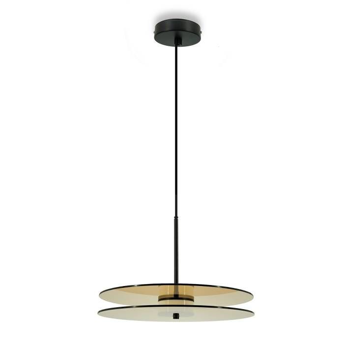 Светильник подвесной *47-200 см, 1*LED*7W, 3000K, Lightera Echuka LE142L-38BR, Черный