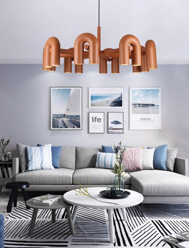 Подвесная люстра Inodesign Fanny Orange 8 40.10055