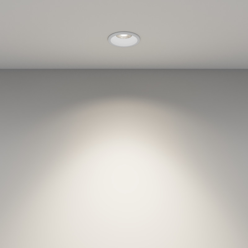 Встраиваемый светильник 3,9*3,9*5,1 см, LED, 7W, 4000К, Maytoni Technical MINI DL059-7W4K-W белый