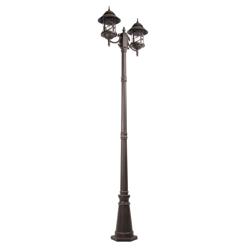 Садово-парковый светильник 68*22*-220 см, 2*E27*100W, LOFT IT Prato 100021/2200, черный