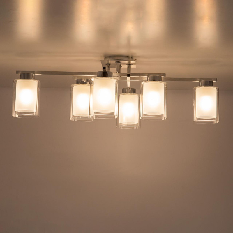 Люстра 67,5*42,5*24 см E27*450 W, Citilux Диез Алюм. CL111160