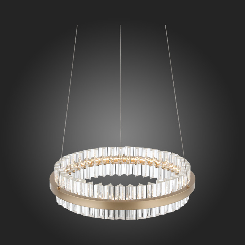 Светильник подвесной 46 см, 34W 3000K ST LUCE CHERIO SL383.203.01 Золотистый