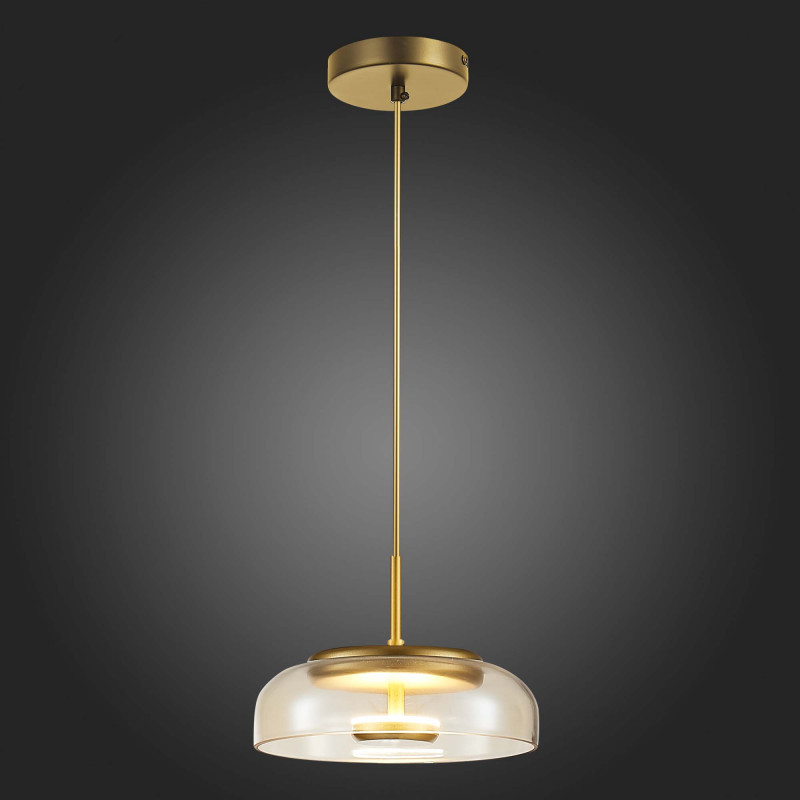 Подвес 23 см, 7W 4000K ST LUCE LAZIO SL6002.203.01 Золотистый