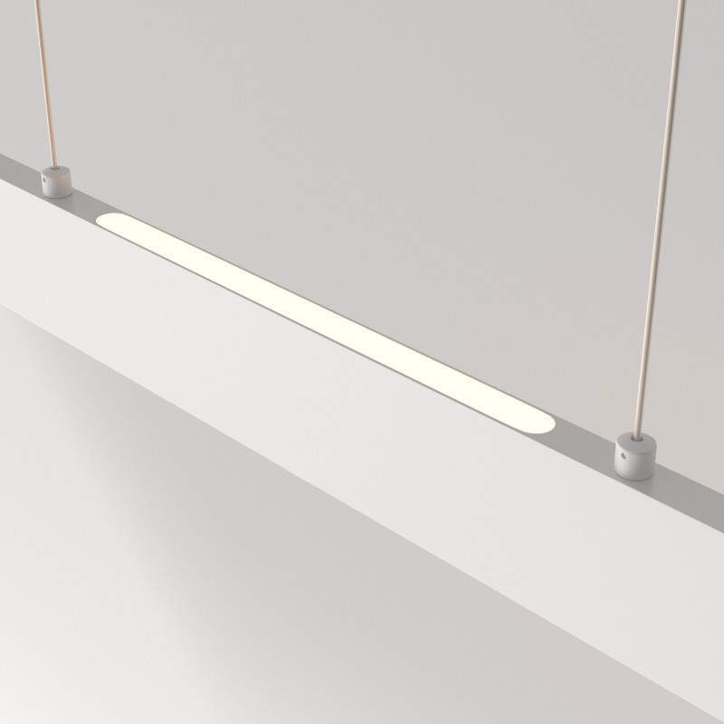 Светильник LED 120 см, 30W, 3000K Maytoni Step P010PL-L30W, белый