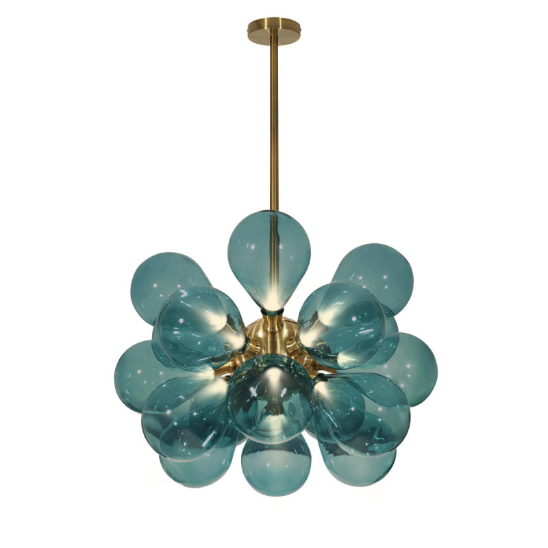 Светильник 55 см, Loft It 10130/18 Blue, золото
