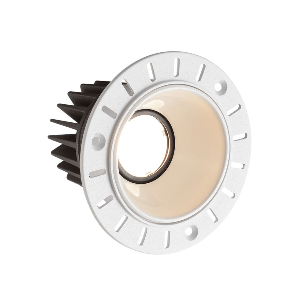 Светильник встраиваемый 6,8*7,1 см, вр 7,5 см, LED*12W, 3000K, Crystal Lux CLT 083 CLT 083C1 WH 3000K, Белый